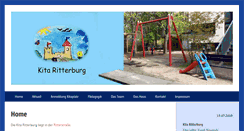Desktop Screenshot of kita-ritterburg.de